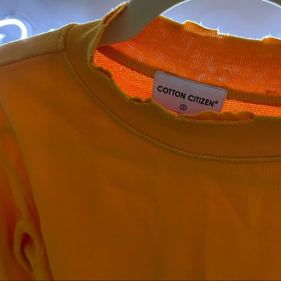 Cotton Citizen Milan Crop Sweatshirt - Picture 2 of 4